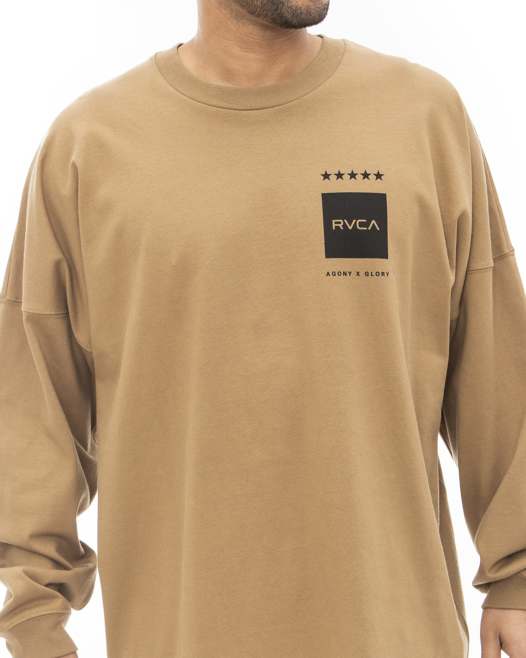 OUTLET】RVCA メンズ VA BOXED RVCA LT ロングスリーブＴシャツ【2023