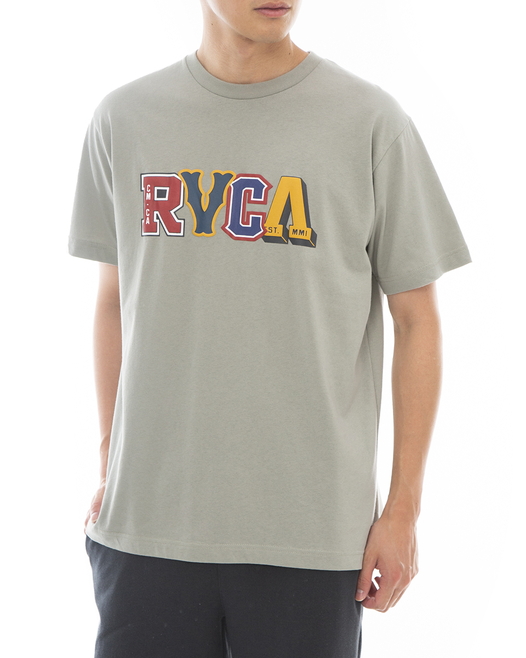 OUTLET】RVCA メンズ RVCA LETTERMAN SS Ｔシャツ【2023年春夏モデル