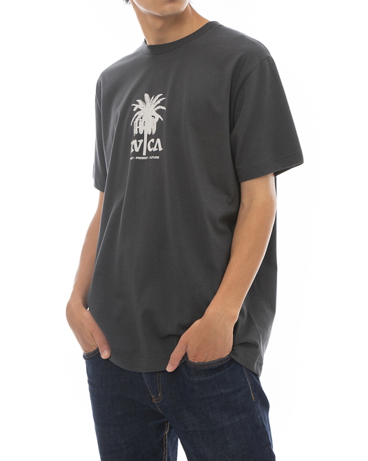 OUTLET】RVCA メンズ CELL PALM SS Ｔシャツ【2023年春夏モデル