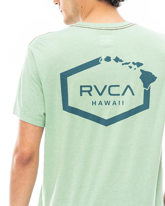 OUTLET】RVCA メンズ 【HAWAII】 HAWAII HEX Ｔシャツ【2023年夏モデル