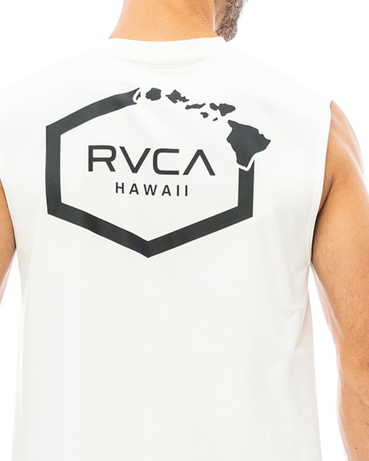 OUTLET】RVCA メンズ 【SURF TEE】 HAWAII SURF TANK ラッシュガード 