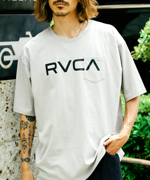 OUTLETタイムセール】RVCA メンズ GLOBAL MFG SS Ｔシャツ【2023年夏