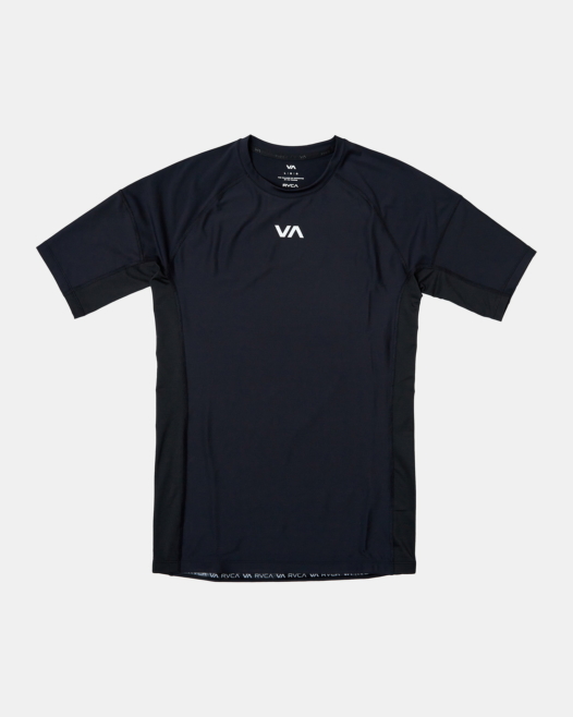 OUTLETタイムセール】RVCA SPORT メンズ COMPRESSION SS ラッシュ 