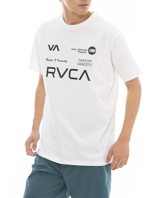 OUTLETタイムセール】RVCA メンズ 【SURF TEE】 ALL BRAND SS ラッシュ