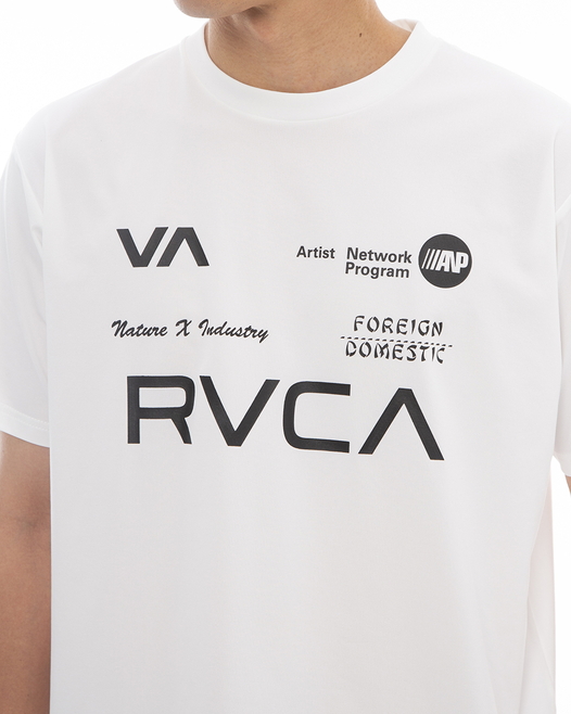 OUTLET】RVCA メンズ 【SURF TEE】 ALL BRAND SS ラッシュガード【2023 