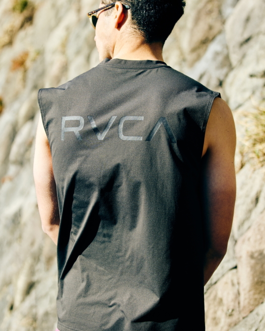OUTLETタイムセール】RVCA メンズ 【SURF TEE】 BACK RVCA SURF TANK 