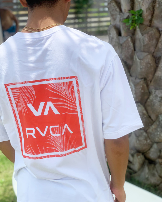 2020SS最新 ALL OVER SQUARE RVCA SSTEEシャツ M