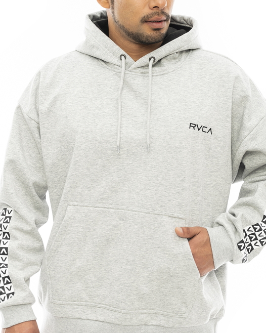 OUTLET】RVCA メンズ CHECKER HOODIE パーカー【2023年冬モデル 
