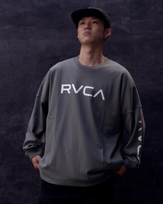 OUTLET】RVCA メンズ RVCA BALANCE LT ロンＴ【2023年秋冬モデル