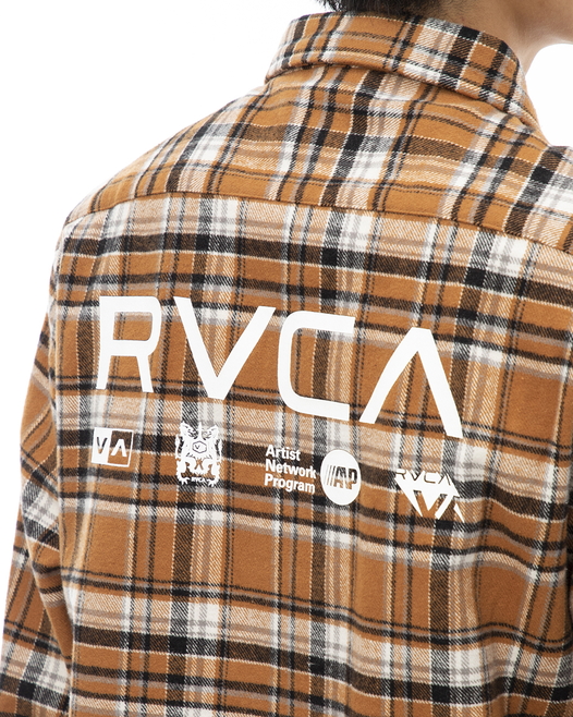 SALE】RVCA メンズ RVCA PRINT SHIRT ジャケット【2023年秋冬モデル