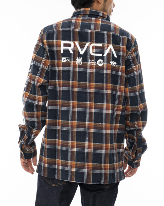 SALE】RVCA メンズ RVCA PRINT SHIRT ジャケット【2023年秋冬モデル