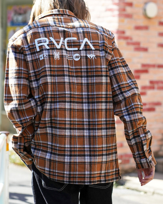 OUTLET】RVCA メンズ RVCA PRINT SHIRT ジャケット【2023年秋冬モデル 