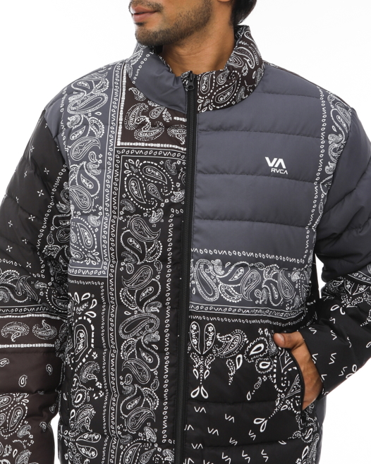 OUTLETタイムセール】RVCA メンズ BREEZY PUFFER JACKET ダウン