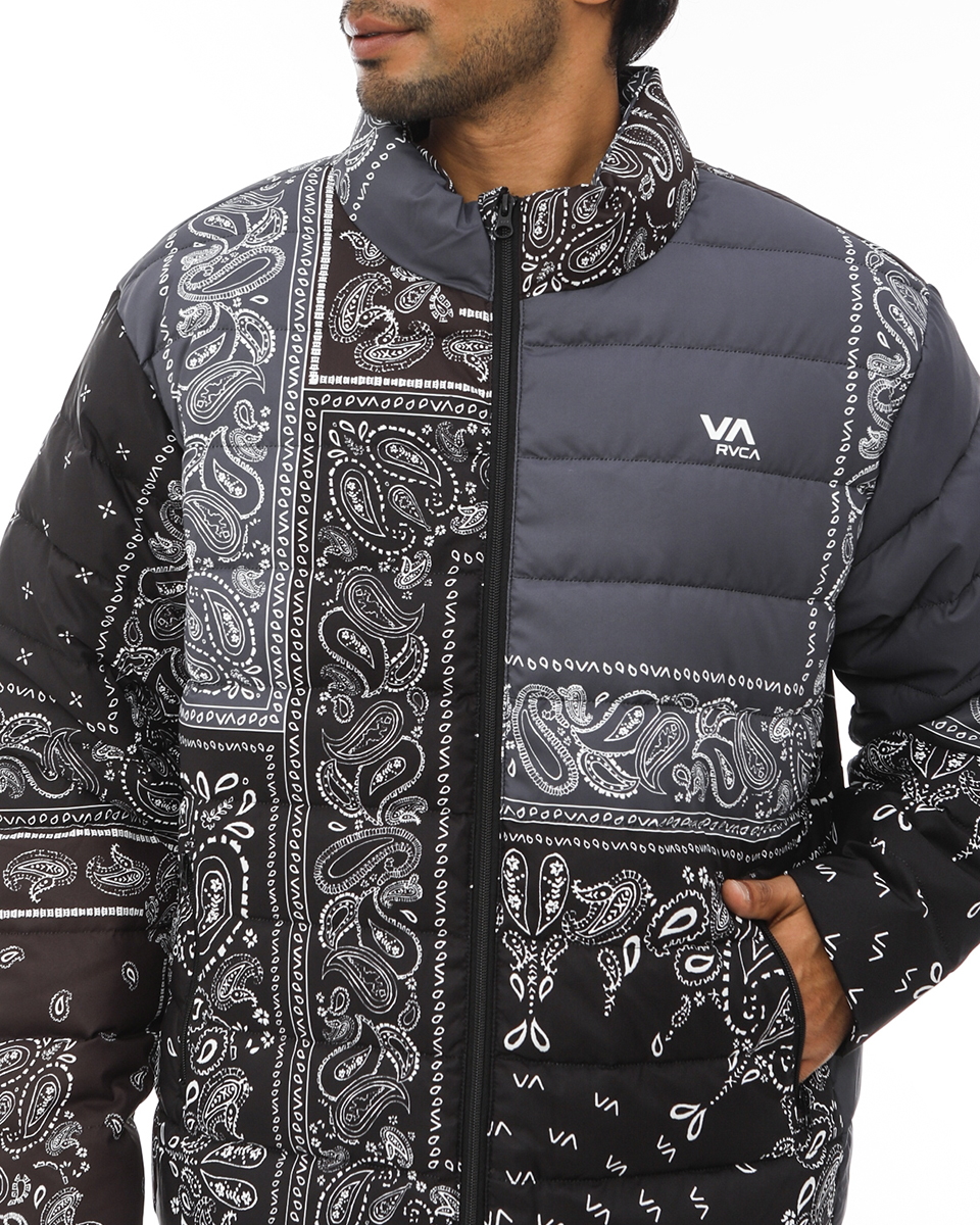 【OUTLET】RVCA メンズ BREEZY PUFFER JACKET ダウン 