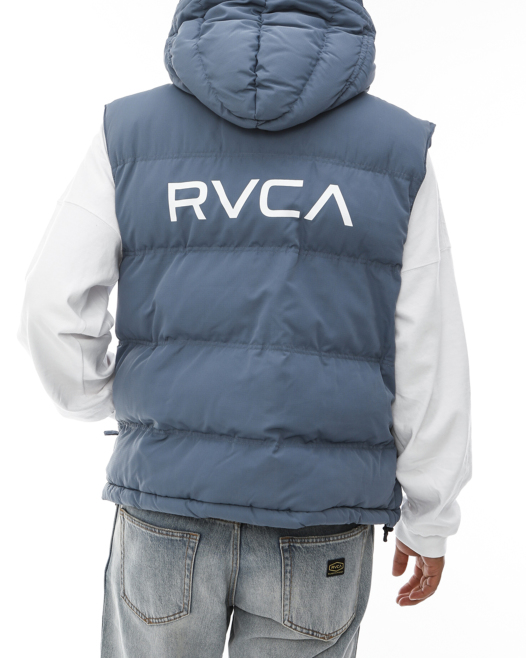 OUTLET】RVCA メンズ PUFFER VEST ジャケット【2023年秋冬モデル 