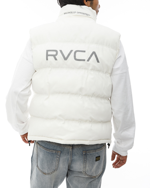 SALE】RVCA メンズ PUFFER VEST ジャケット【2023年秋冬モデル】｜MENS