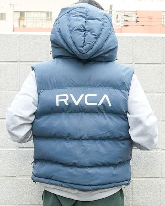 OUTLET】RVCA メンズ PUFFER VEST ジャケット【2023年秋冬モデル 