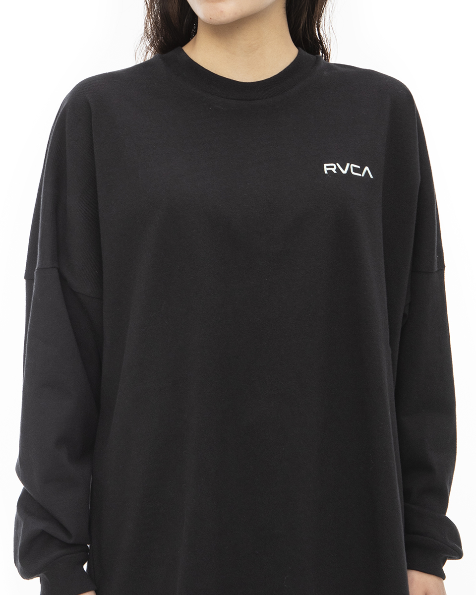 関税込み】RVCA レディース NEW WORLD ロングスリーブシャツ