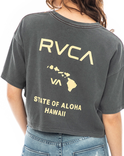 OUTLET】RVCA レディース 【HAWAII】 STATE OF ALOHA Ｔシャツ【2023年 