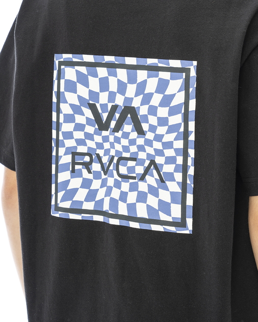 OUTLETタイムセール】RVCA レディース SWERVE CHECK BOX SS Ｔシャツ 