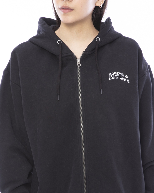 SALE】RVCA レディース ARCHED RVCA ZIP HOODIE パーカー【2023年秋冬 