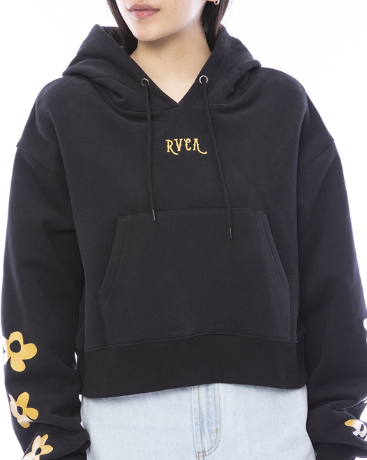 OUTLET】RVCA レディース DAISY CROPPED HOODIE パーカー【2023年秋冬