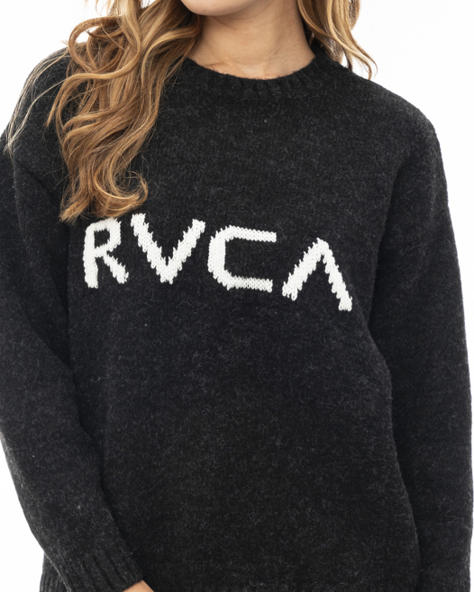 SALE】RVCA レディース BIG RVCA KNIT セーター【2023年秋冬モデル