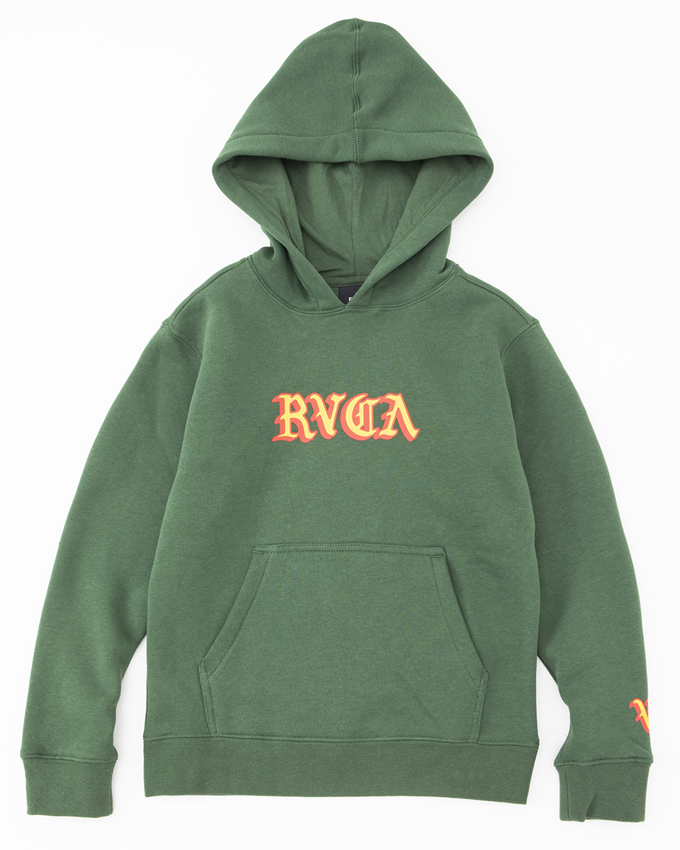 OUTLET】RVCA キッズ DEL TORO HOODIE パーカー【2023年秋冬