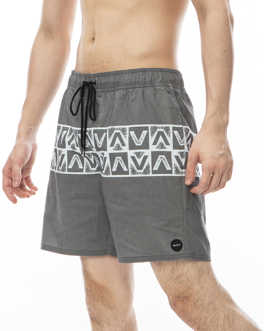 RVCA メンズ BARNES ELASTIC SHORT ボードショーツ/サーフトランクス 