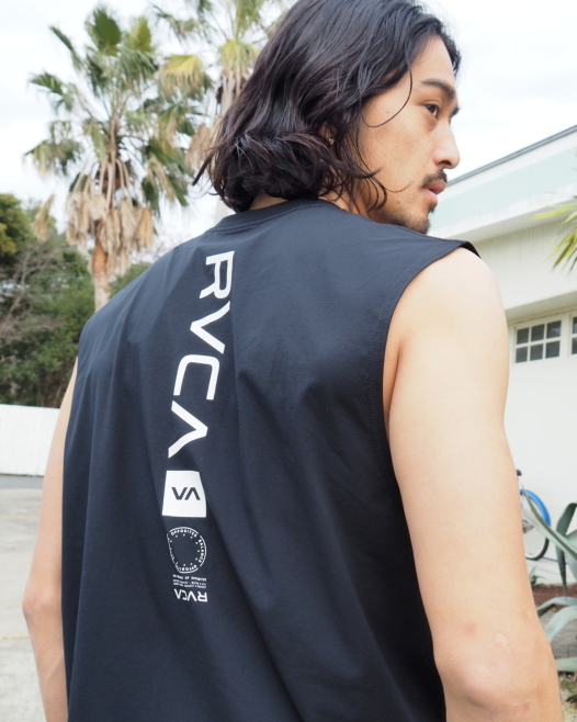 RVCA メンズ 【SURF TEE】 VA VENT SURF TANK ラッシュガード 【2024年 