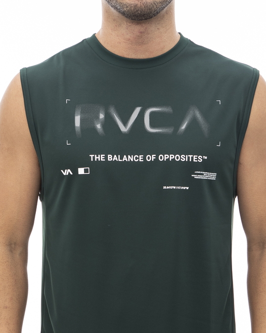 RVCA SPORT メンズ 【NIGHTRUN】 RVCA RADIAL REFLECT TT タンクトップ 