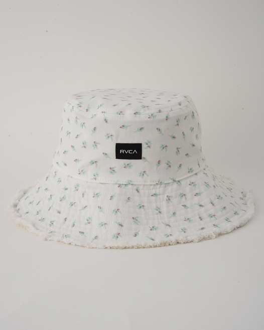 RVCA レディース MAGGIE FRAYED BUCKET HAT ハット 【2024年夏モデル 